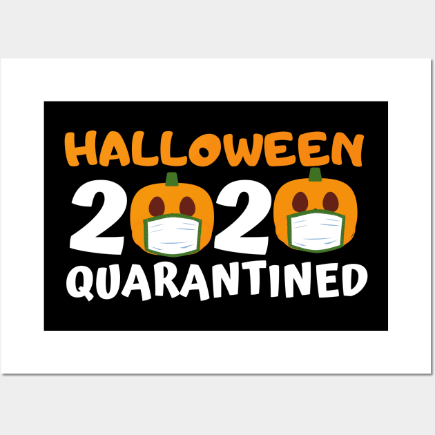 Halloween 2020 quarantined Wall Art by Ahmeddens